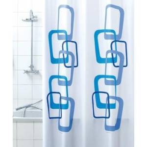 Шторка душевая Bacchetta Quadri Celeste